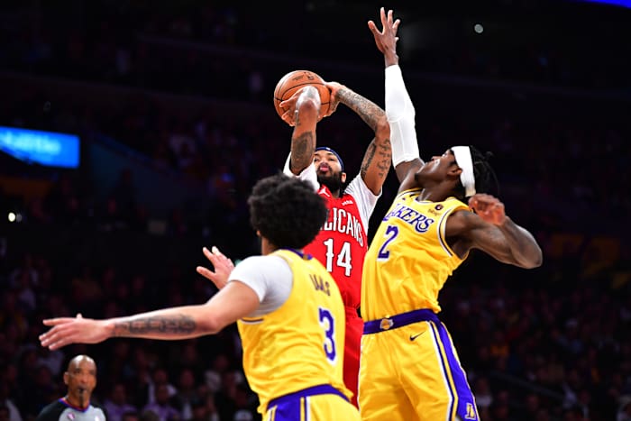 anthony davis brandon ingram jarred vanderbilt pelicans